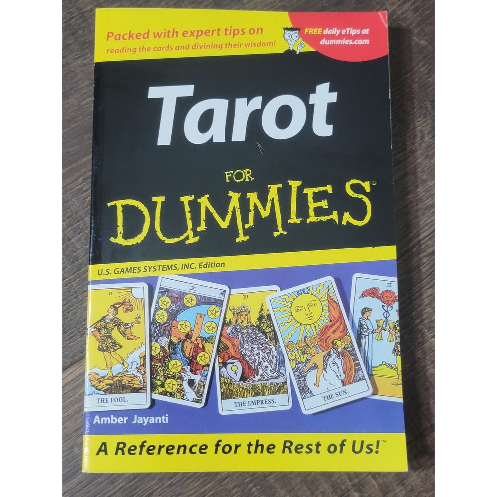 Tarot for Dummies‎ Book Amber Jayanti US Games Systems, Inc. Edition
